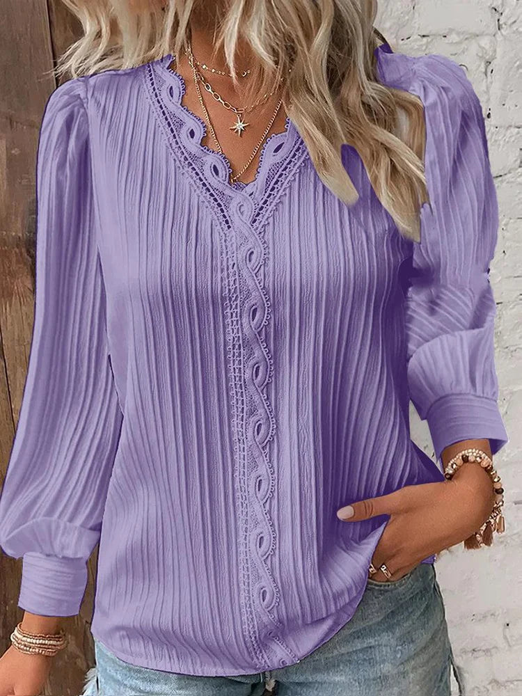 Blusa de mujer con detalles elegantes