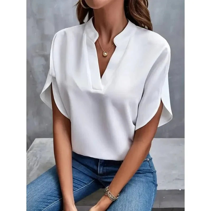 Blusa ligera para mujer con efecto reductor