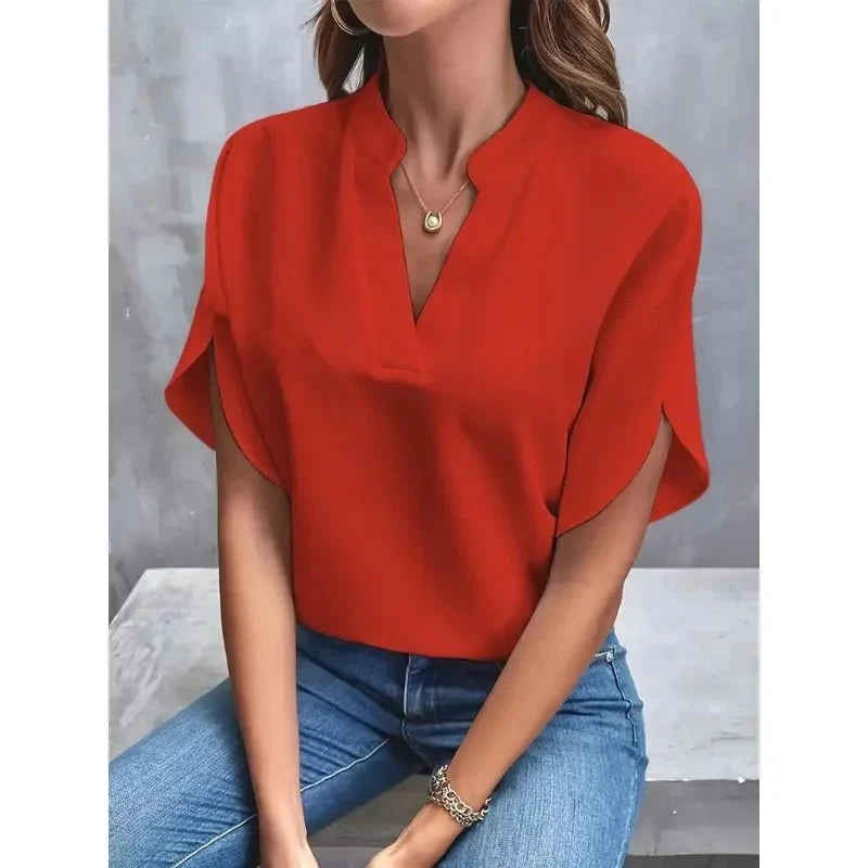 Blusa ligera para mujer con efecto reductor