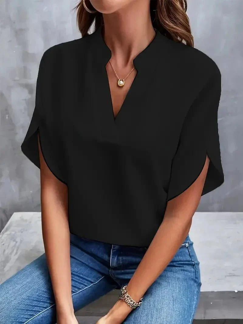 Blusa ligera para mujer con efecto reductor