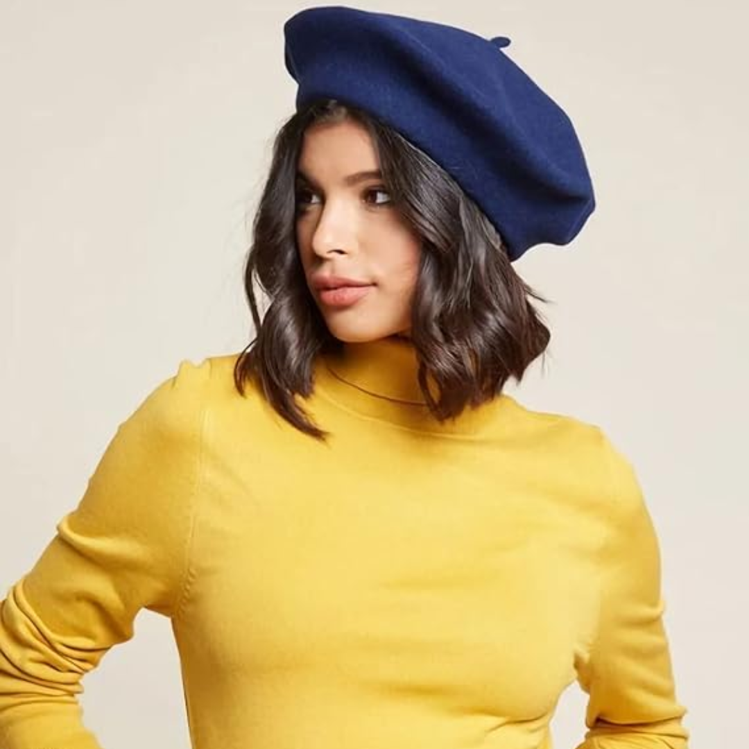 Boina francesa clásica de lana