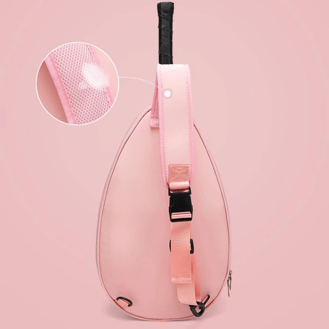 Bolsa de hombro de tenis y pádel para raqueta y accesorios