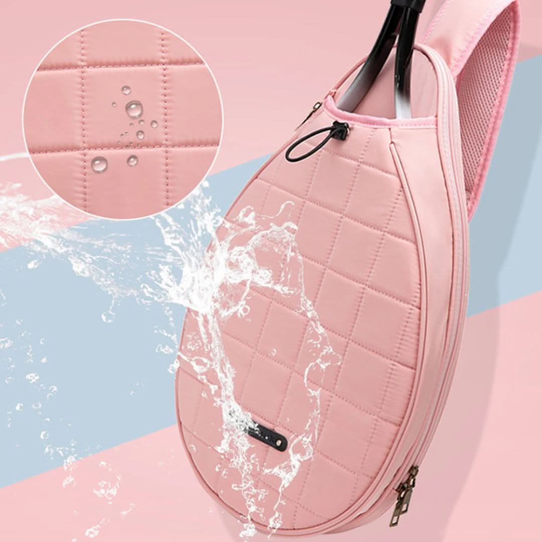 Bolsa de hombro de tenis y pádel para raqueta y accesorios