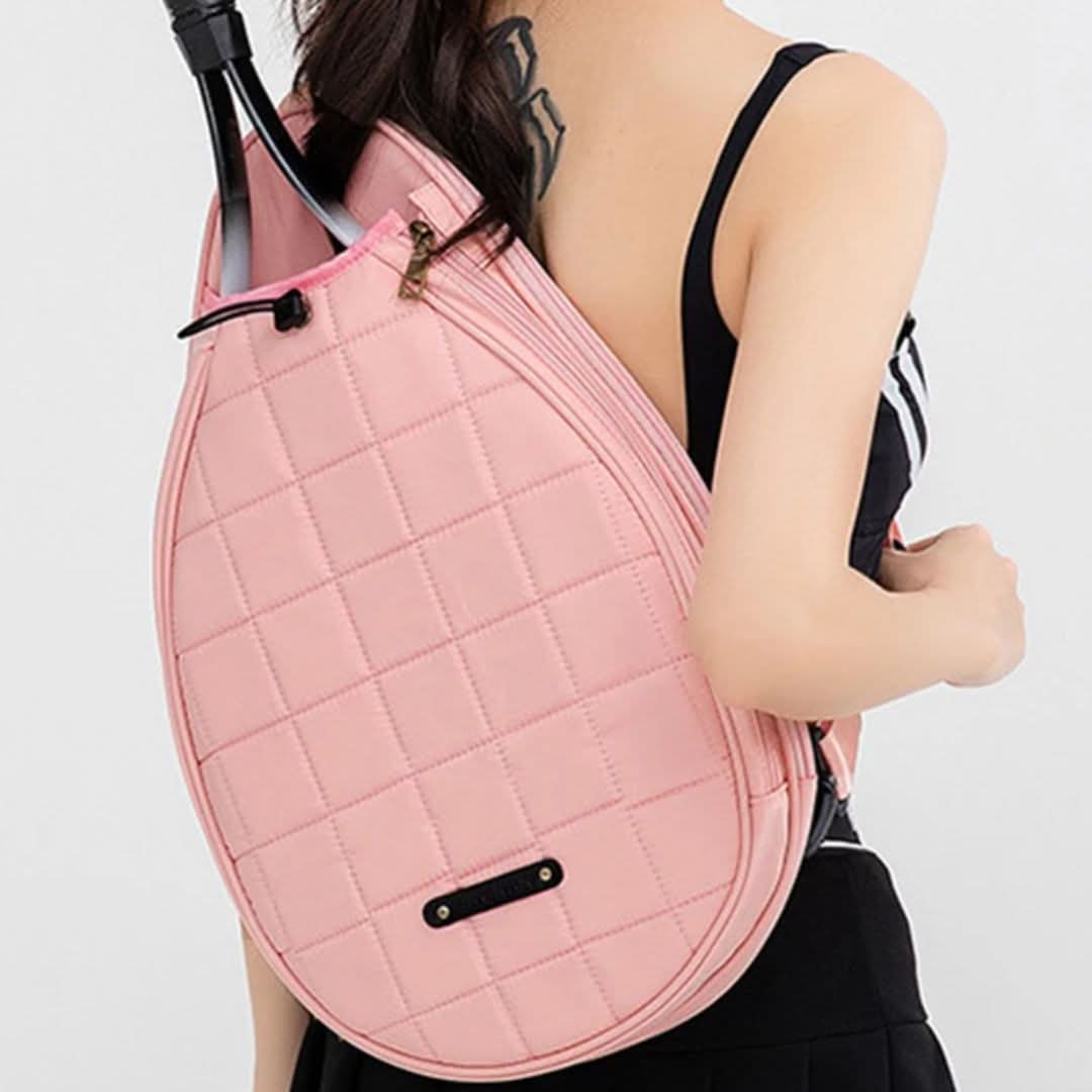 Bolsa de hombro de tenis y pádel para raqueta y accesorios