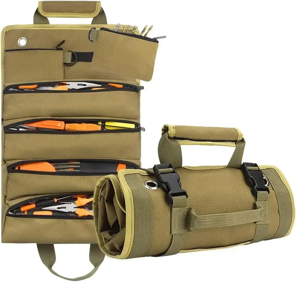 Bolsa organizadora enrollable para herramientas de alta resistencia
