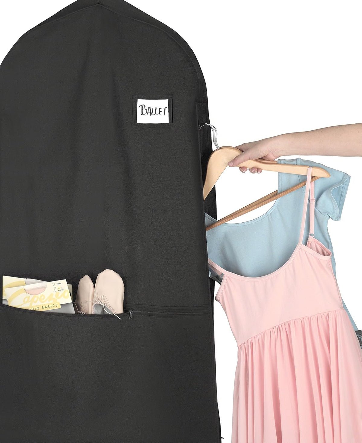 Bolsa porta-trajes de viaje resistente al agua con cremallera para hombre y mujer