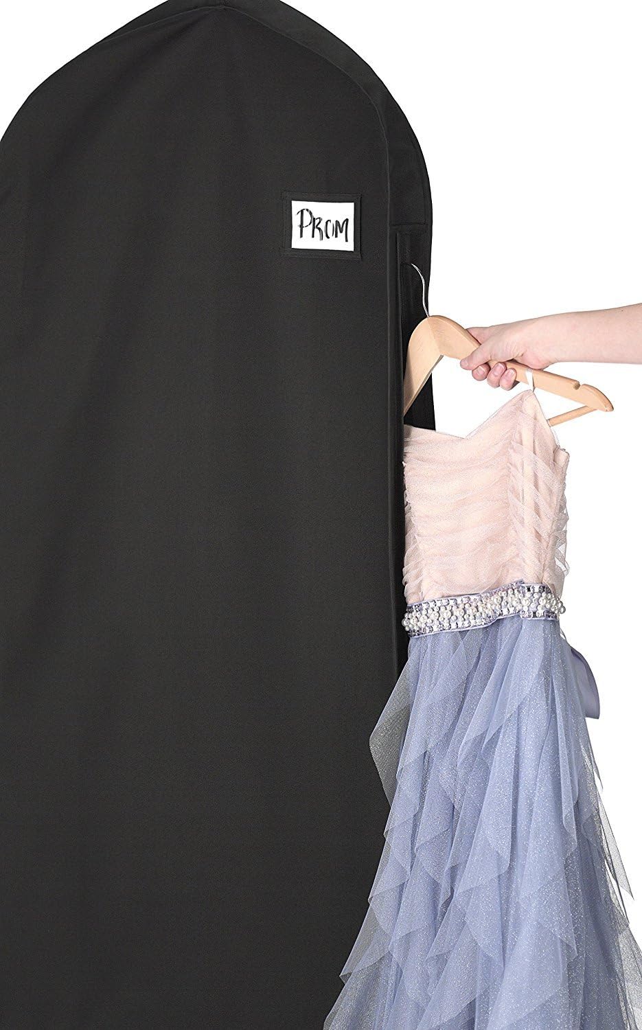 Bolsa porta-trajes de viaje resistente al agua con cremallera para hombre y mujer