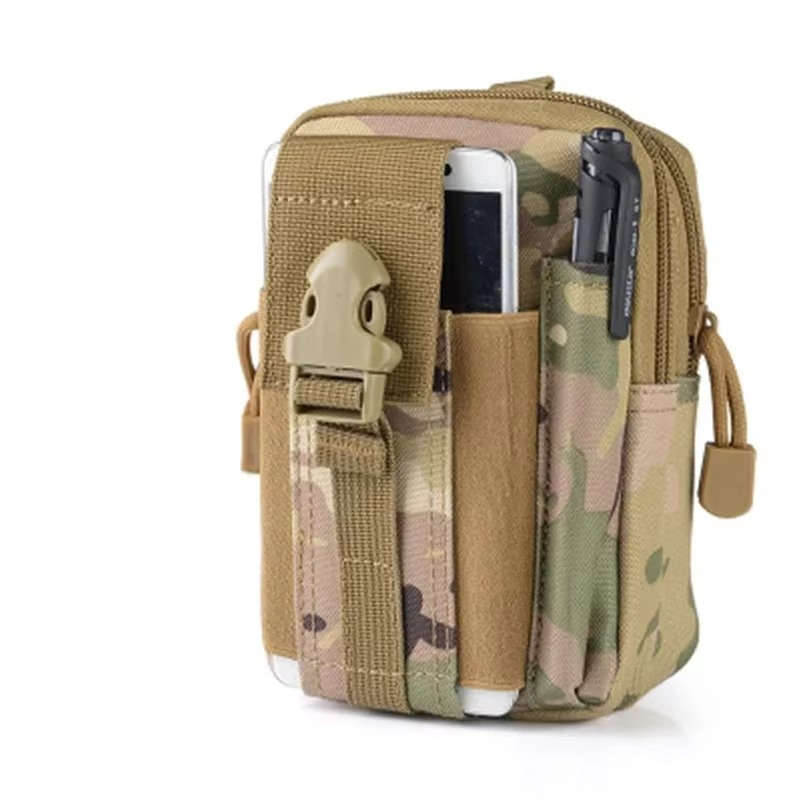 Bolsa táctica EDC para cinturón con sistema MOLLE - Bolsa multiusos de calidad militar