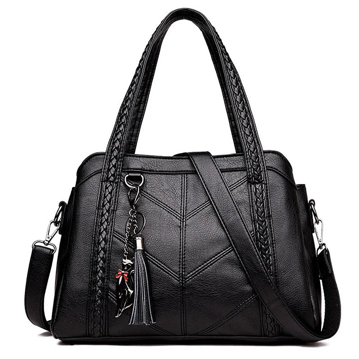 Bolso de cuero con gran capacidad