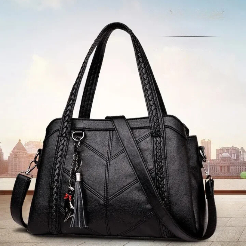 Bolso de cuero con gran capacidad