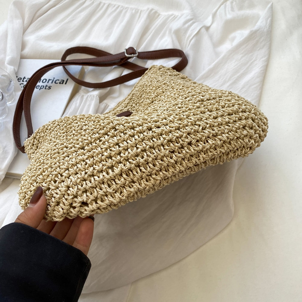 Bolso de hombro bohemio y espacioso – Elegante y práctico para el día a día
