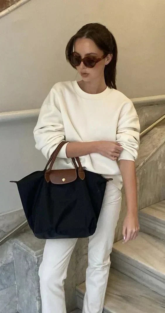 Bolso de hombro espacioso para mujer