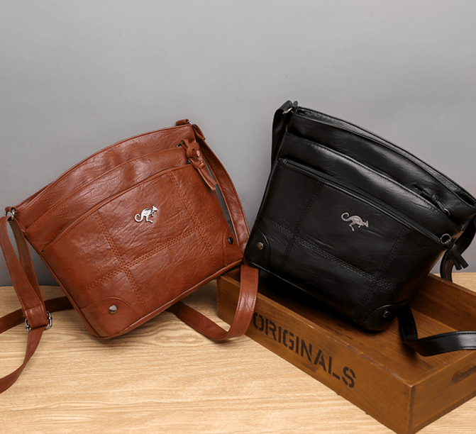 Bolso de hombro estilo vintage