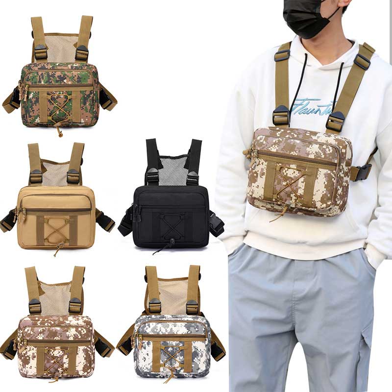 Bolso de Pecho Táctico Unisex Chest Rig - Equipamiento Impermeable para Actividades al Aire Libre