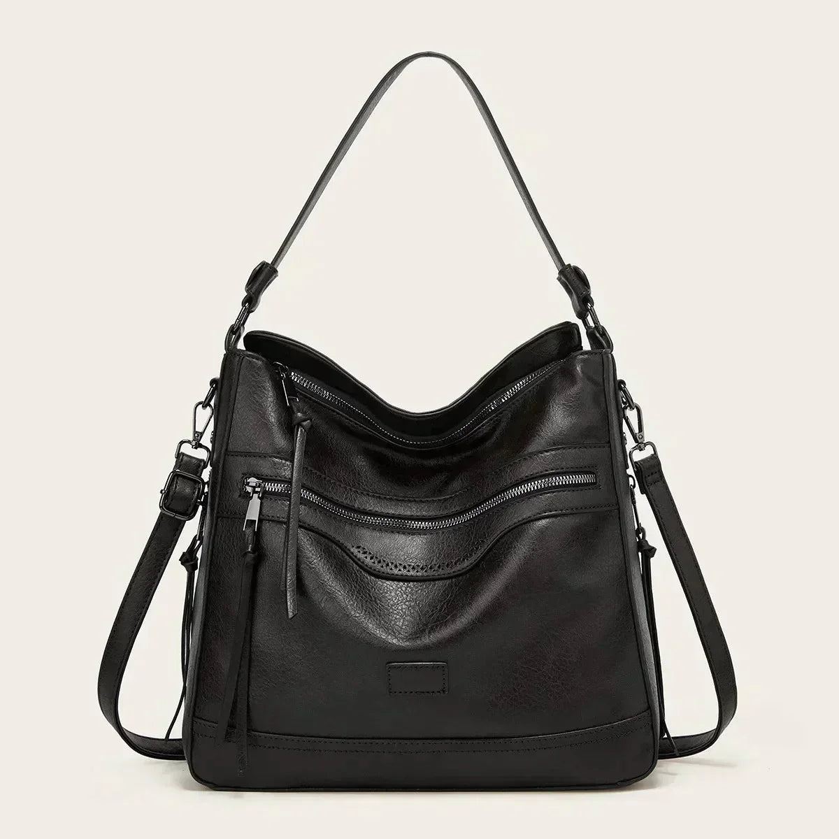 Bolso hobo de aspecto cuero