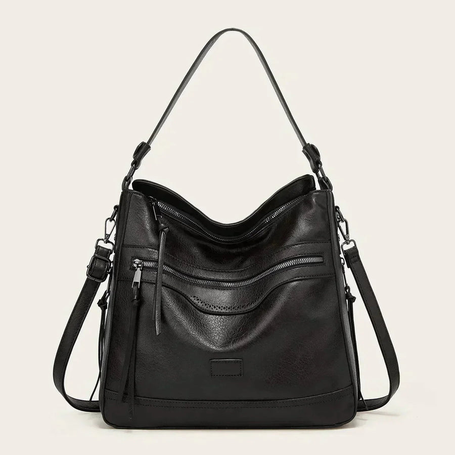 Bolso hobo de aspecto cuero