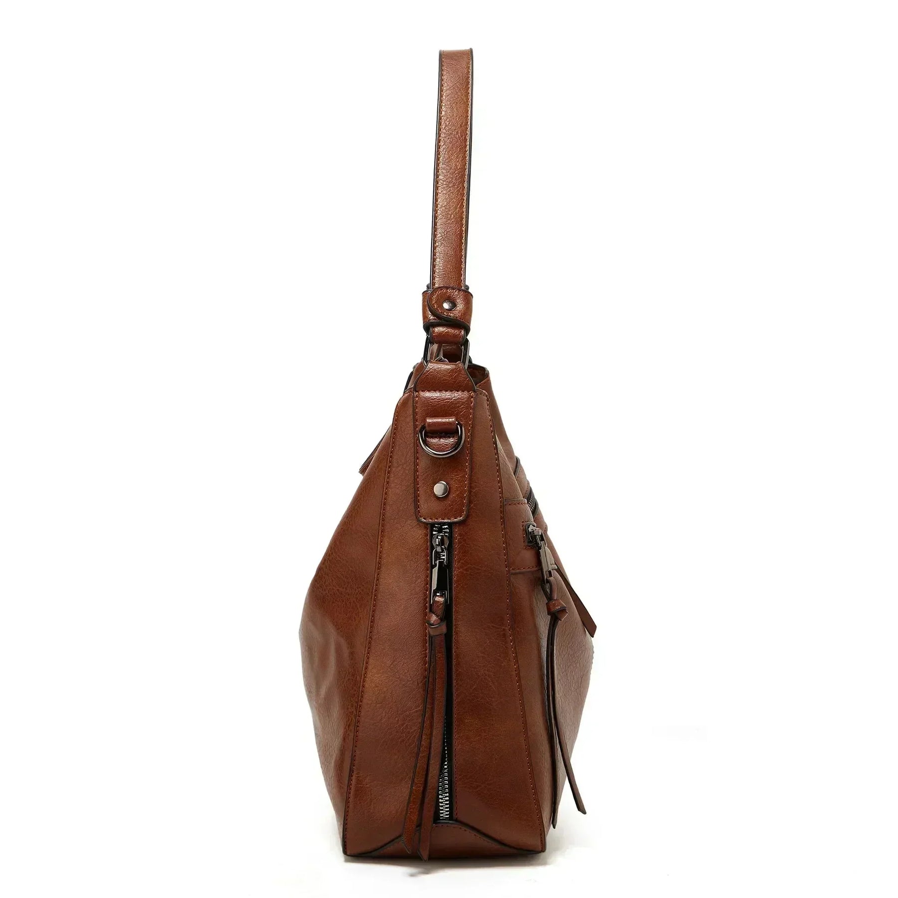 Bolso hobo de aspecto cuero