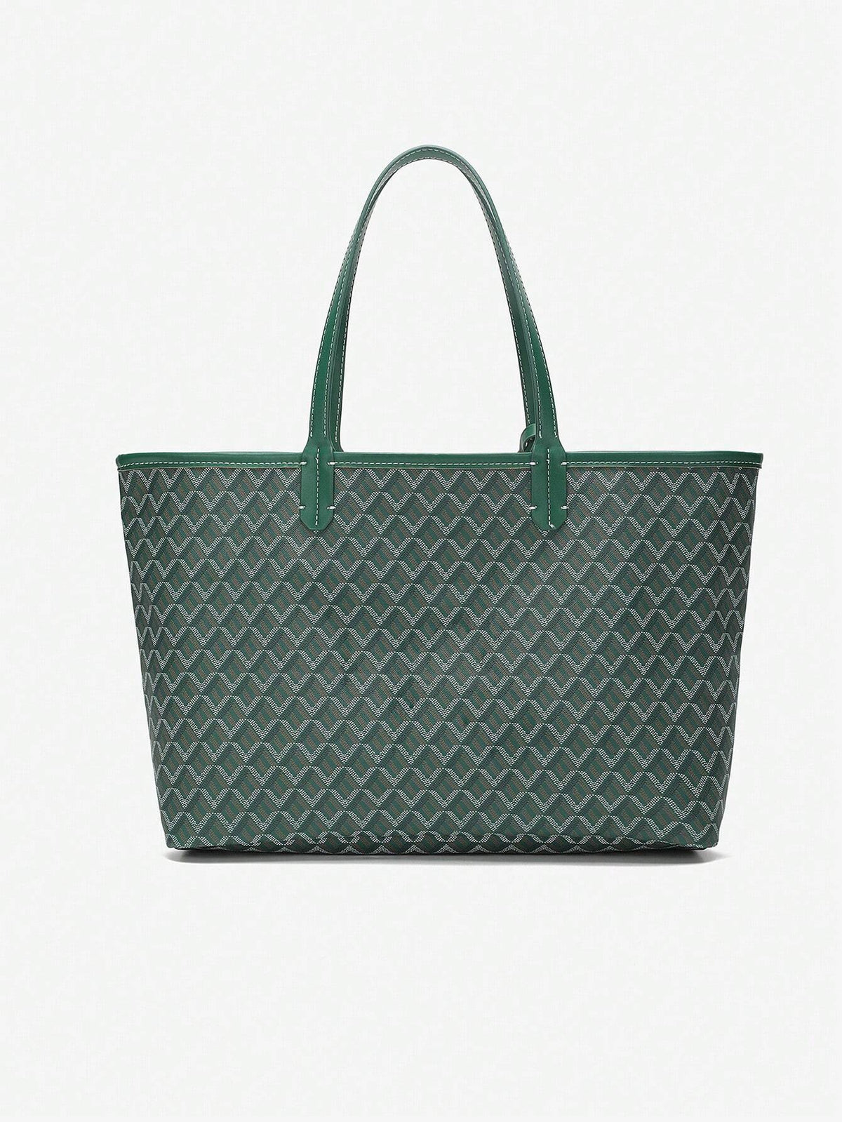 Bolso shopper espacioso con estampado gráfico