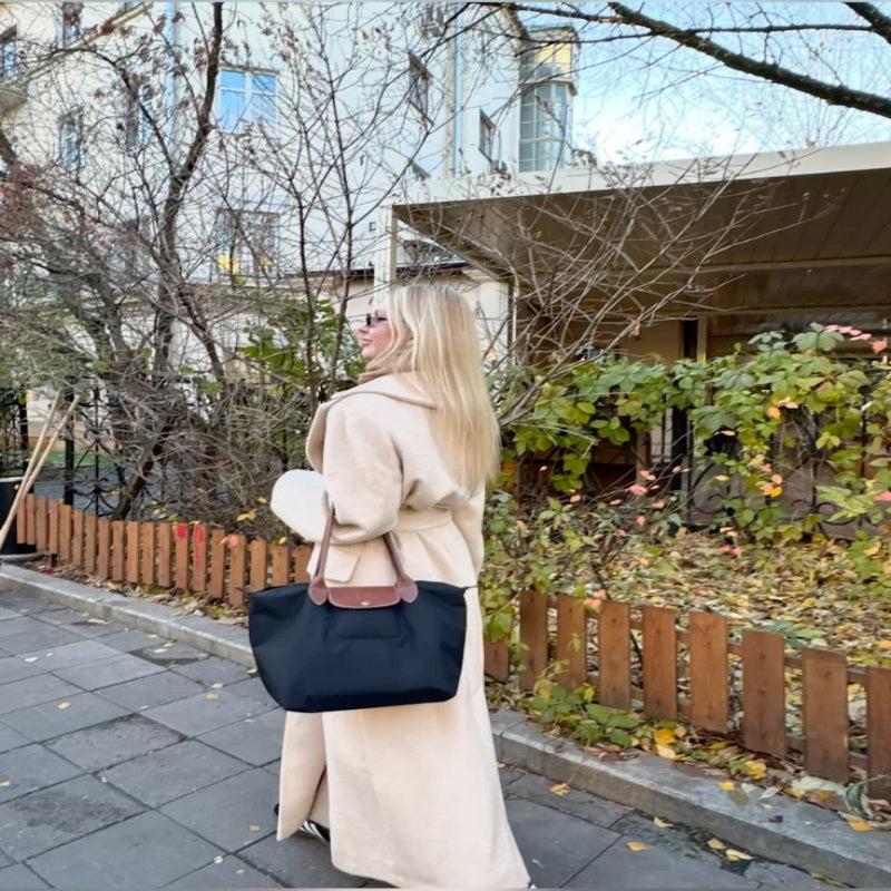Bolso shopper para mujer espacioso con compartimentos interiores organizados
