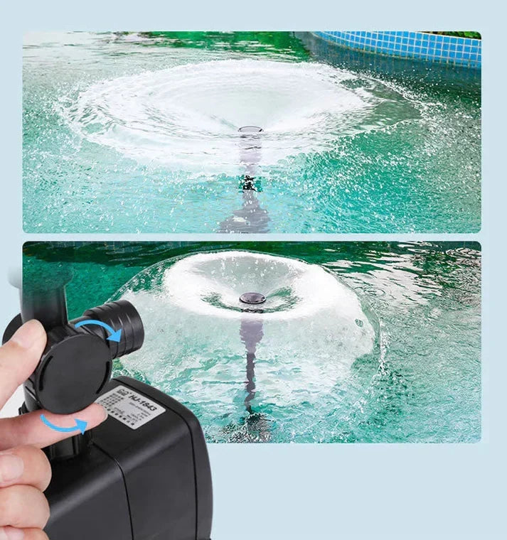 Bomba duradera para fuente: juego de agua personalizable