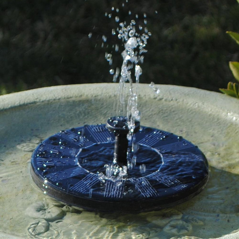 Bomba Solar para Fuente – Para Estanque, Baño para Pájaros o Decoración de Jardín