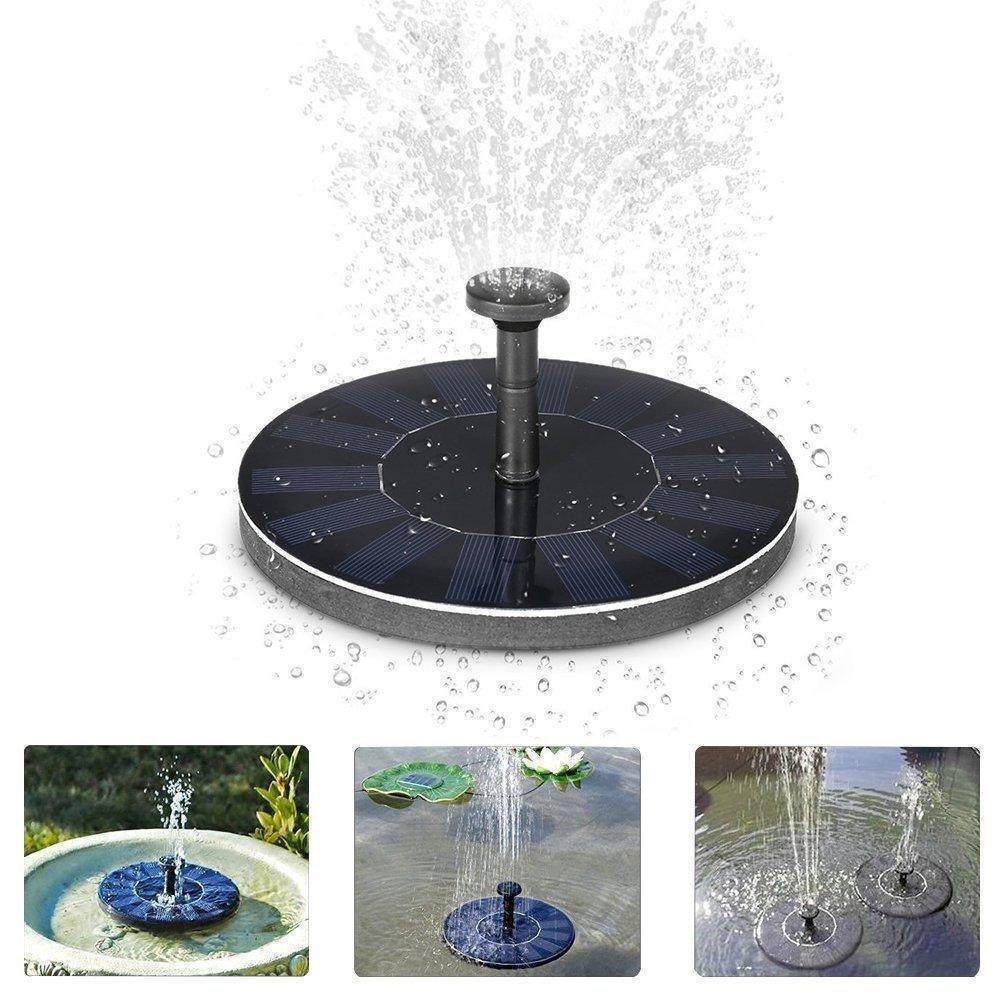Bomba Solar para Fuente – Para Estanque, Baño para Pájaros o Decoración de Jardín