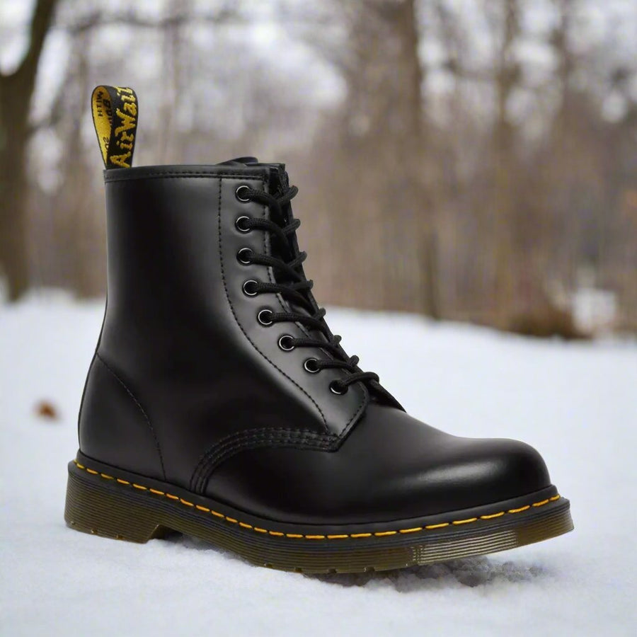 Botas acordonadas para mujer de diseño clásico