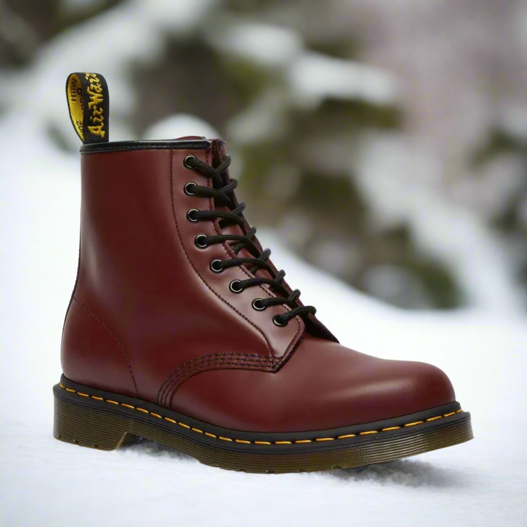 Botas acordonadas para mujer de diseño clásico