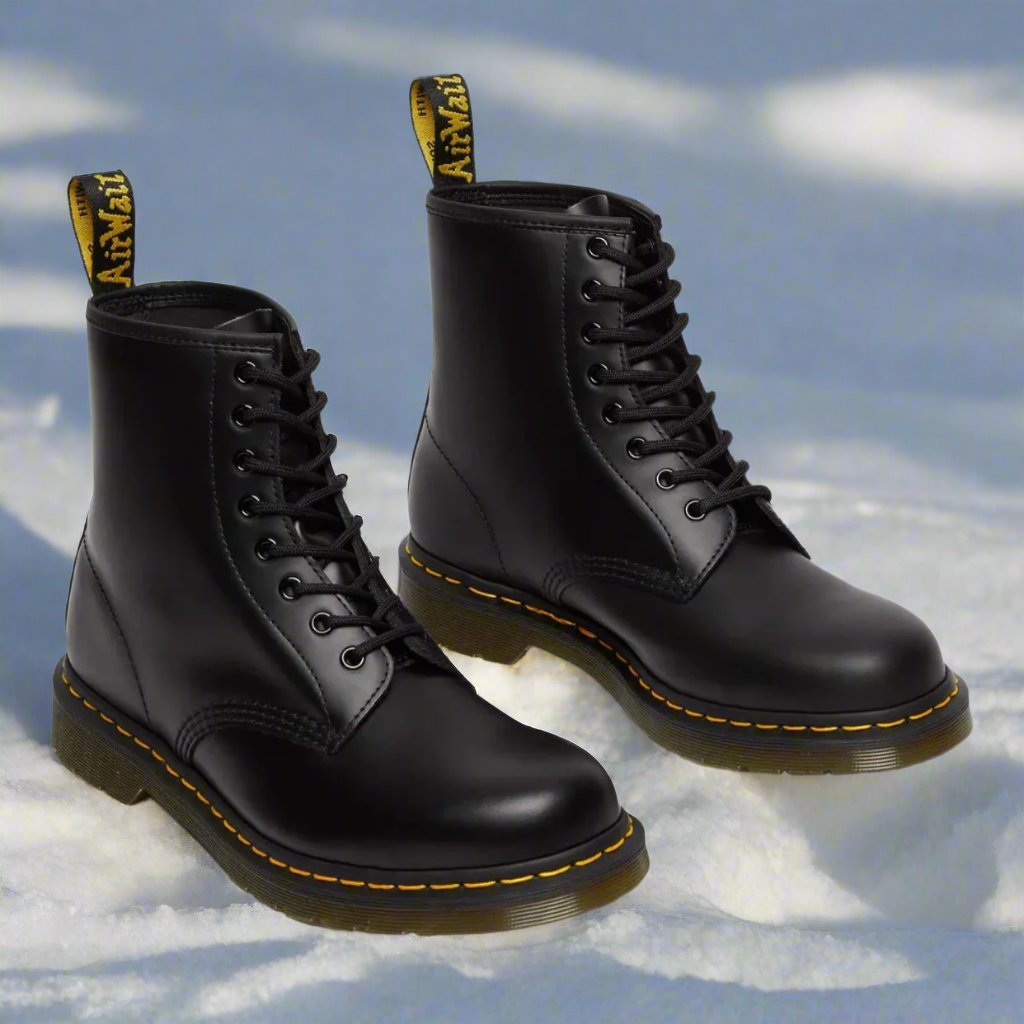 Botas acordonadas para mujer de diseño clásico