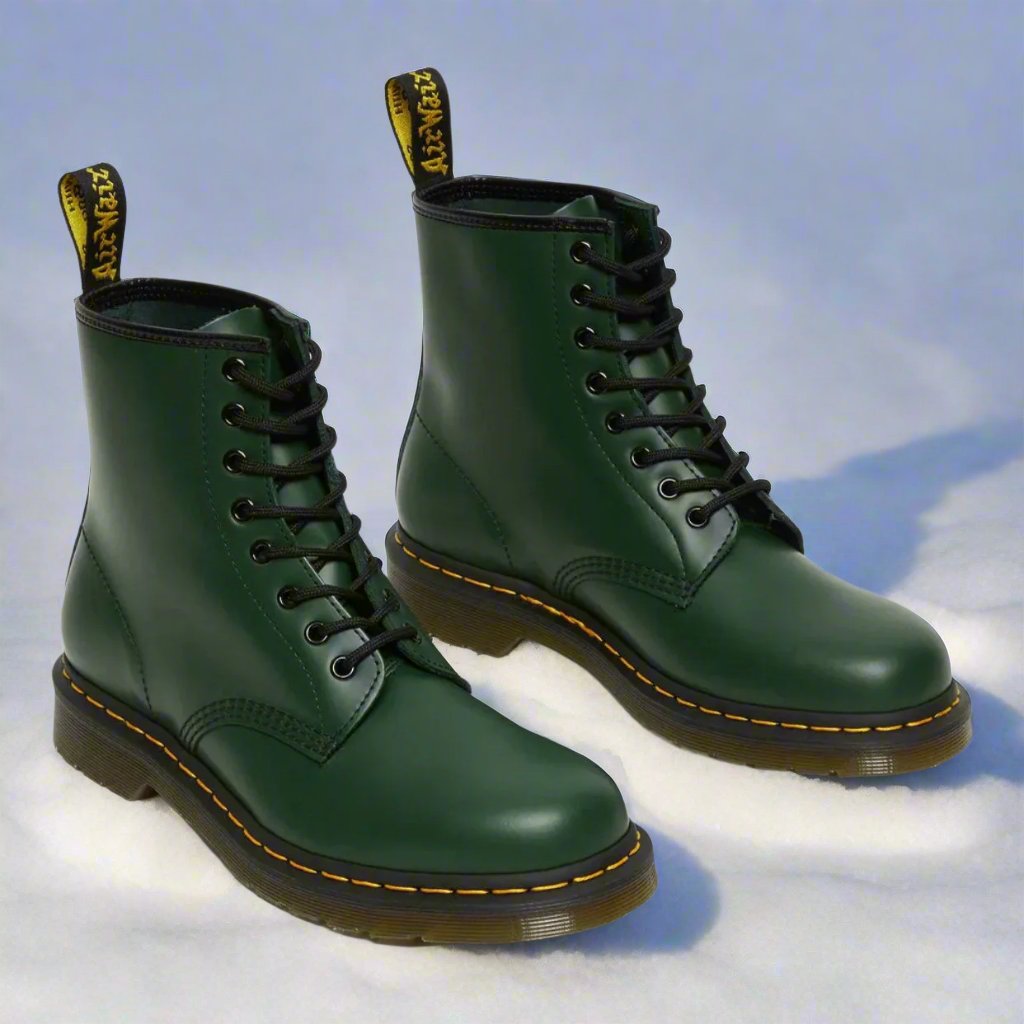 Botas acordonadas para mujer de diseño clásico