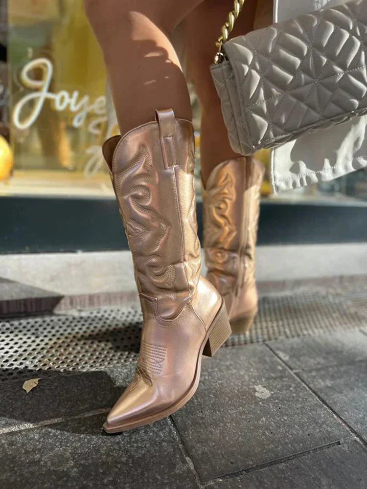 Botas camperas elegantes para mujer