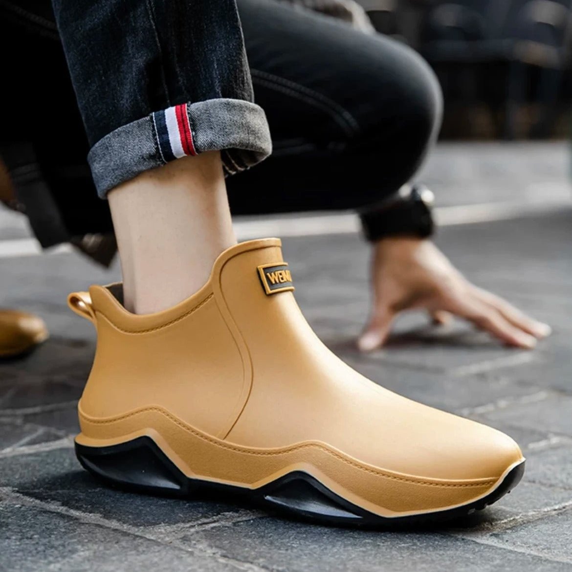 Botas de agua impermeables y antideslizantes