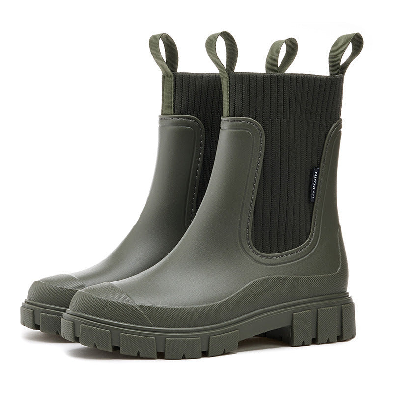 Botas de agua para mujer - Impermeables y antideslizantes