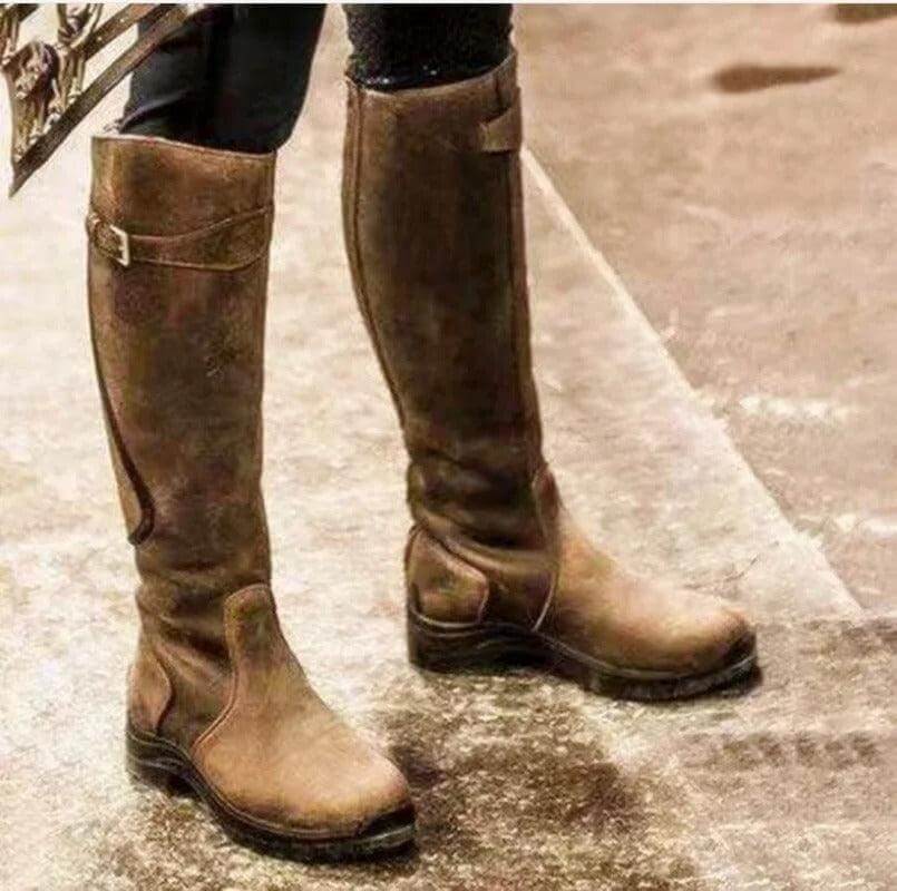 Botas de equitación de invierno e impermeables para mujer