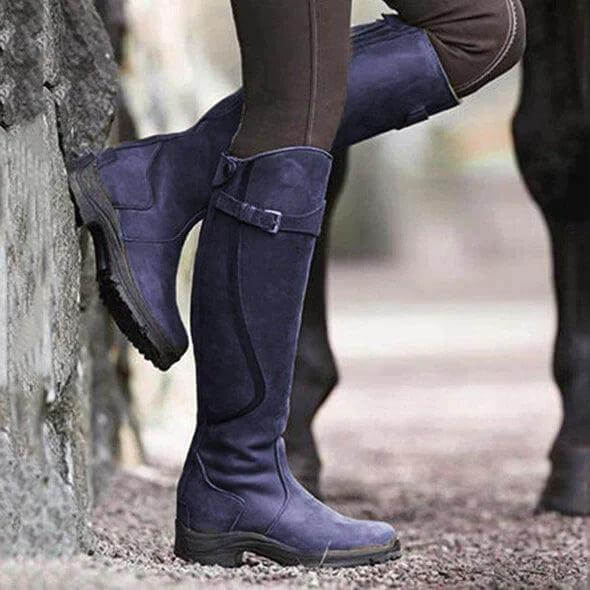 Botas de equitación de invierno e impermeables para mujer