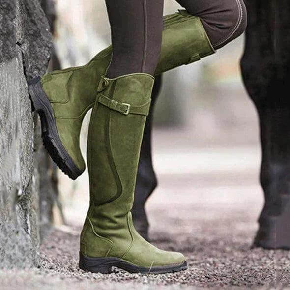 Botas de equitación de invierno e impermeables para mujer