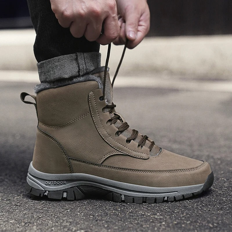 Botas de invierno para hombre con pelo