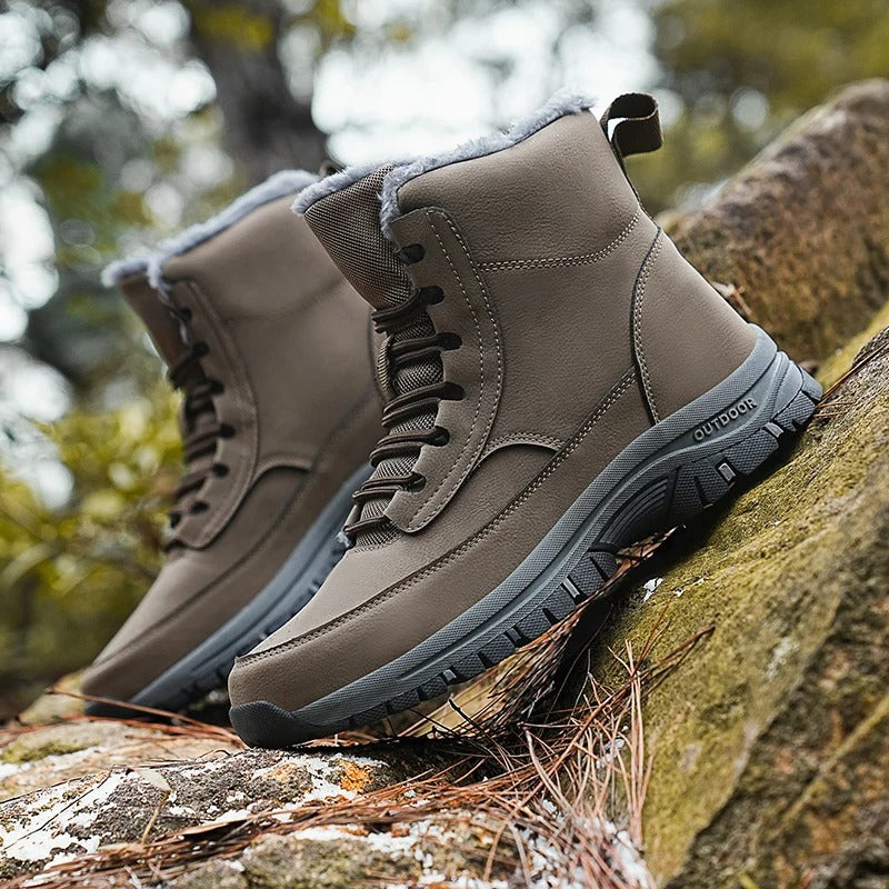 Botas de invierno para hombre con pelo