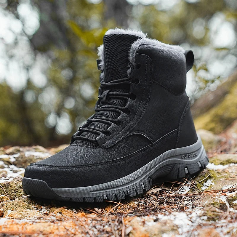 Botas de invierno para hombre con pelo