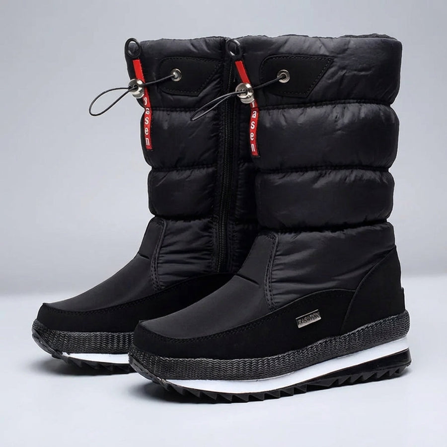 Botas de nieve de caña media con aislamiento térmico