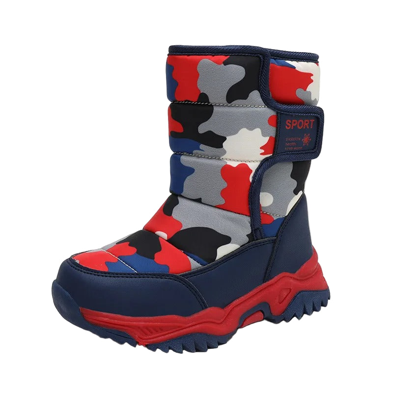 Botas de nieve impermeables para niños
