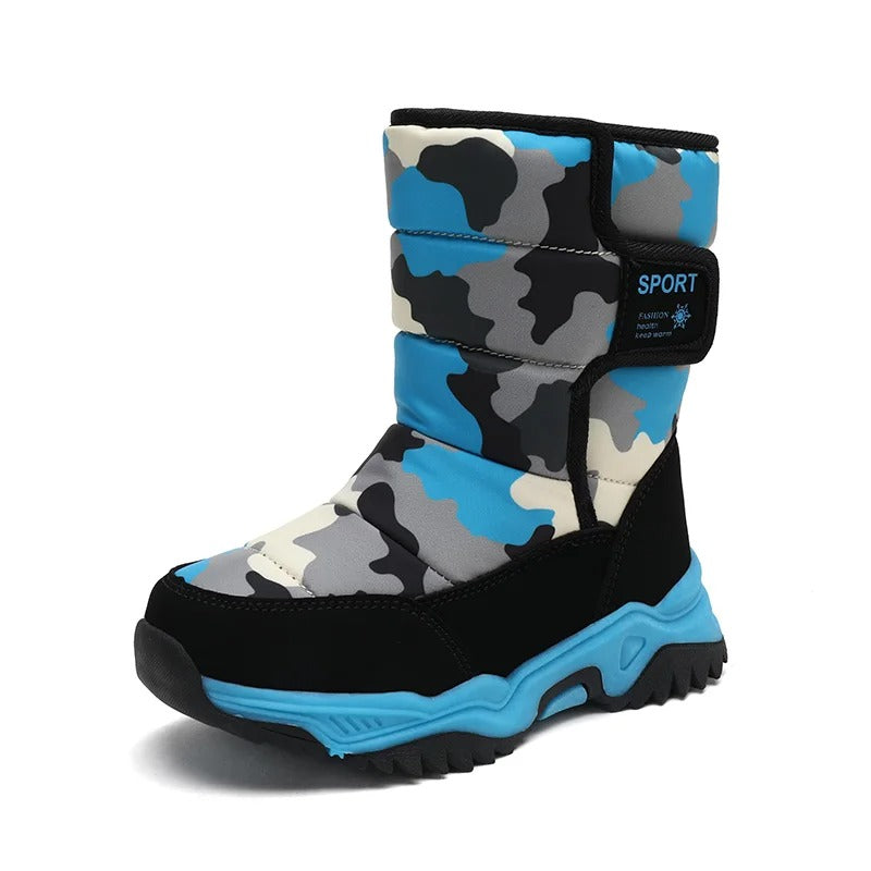 Botas de nieve impermeables para niños