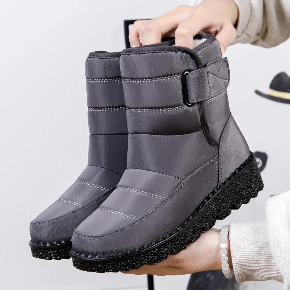 Botas de nieve para mujer antideslizantes e impermeables