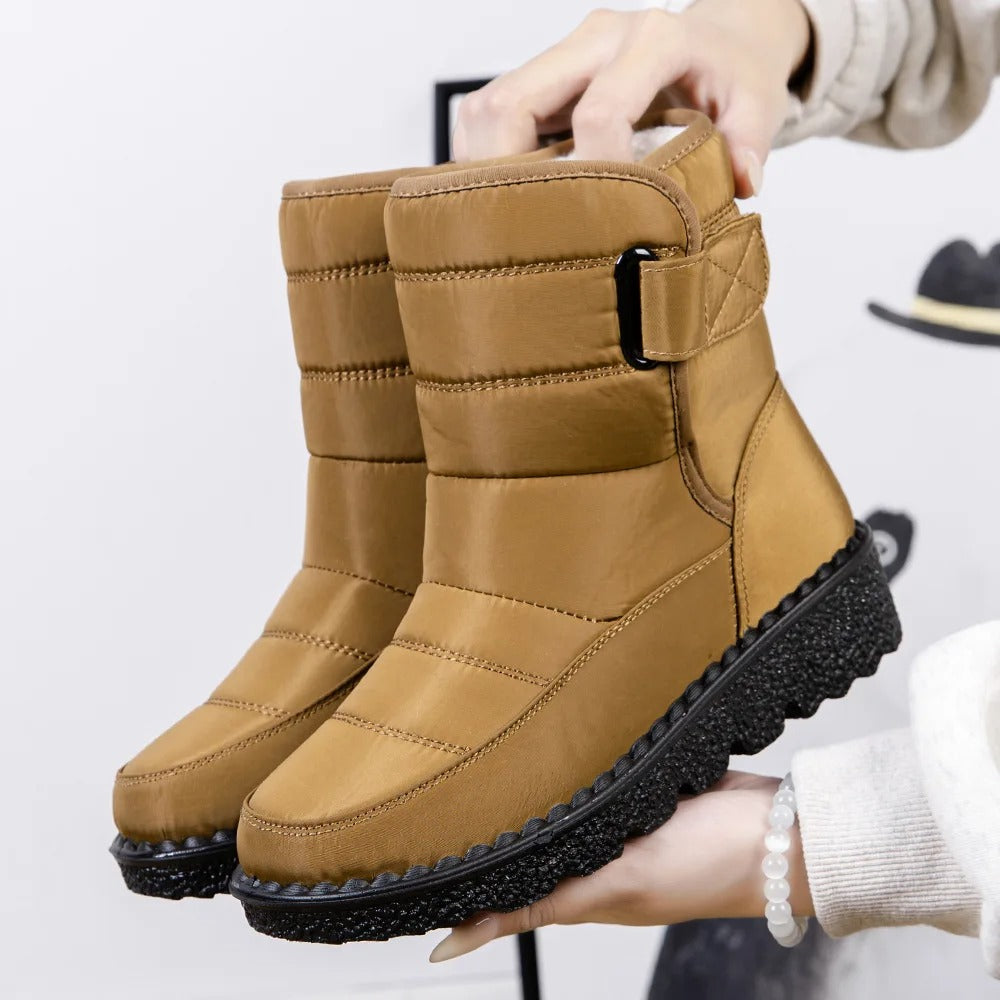 Botas de nieve para mujer antideslizantes e impermeables