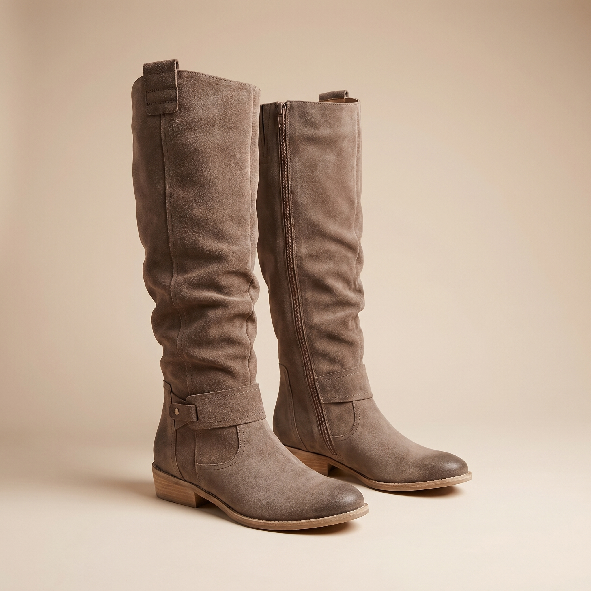 Botas de Piel Flexibles para Mujer | Calzado Anatómico Diario con Ajuste en el Tobillo