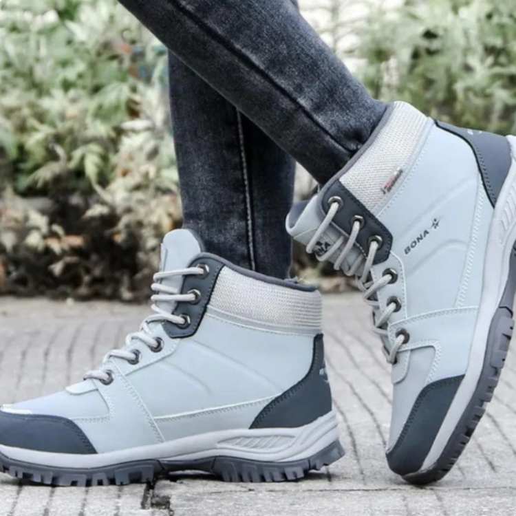 Botas de senderismo todoterreno con aislamiento térmico para mujer