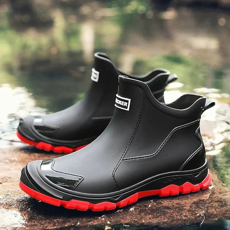 Botas impermeables para hombre para todo terreno con suela aislante