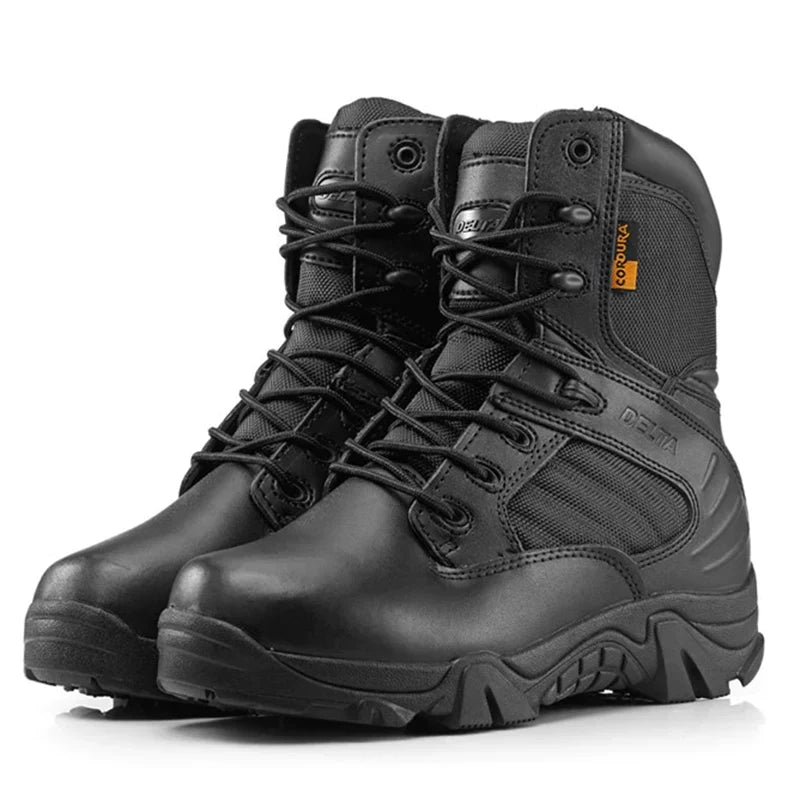 Botas tácticas resistentes para hombre para aventuras al aire libre