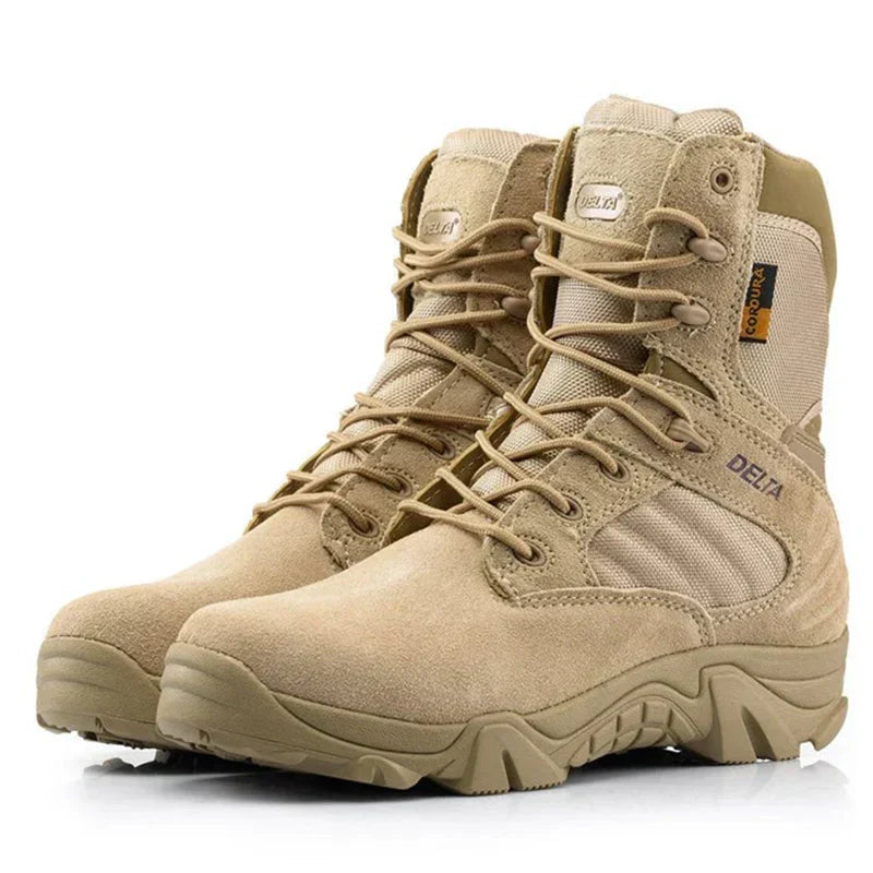 Botas tácticas resistentes para hombre para aventuras al aire libre