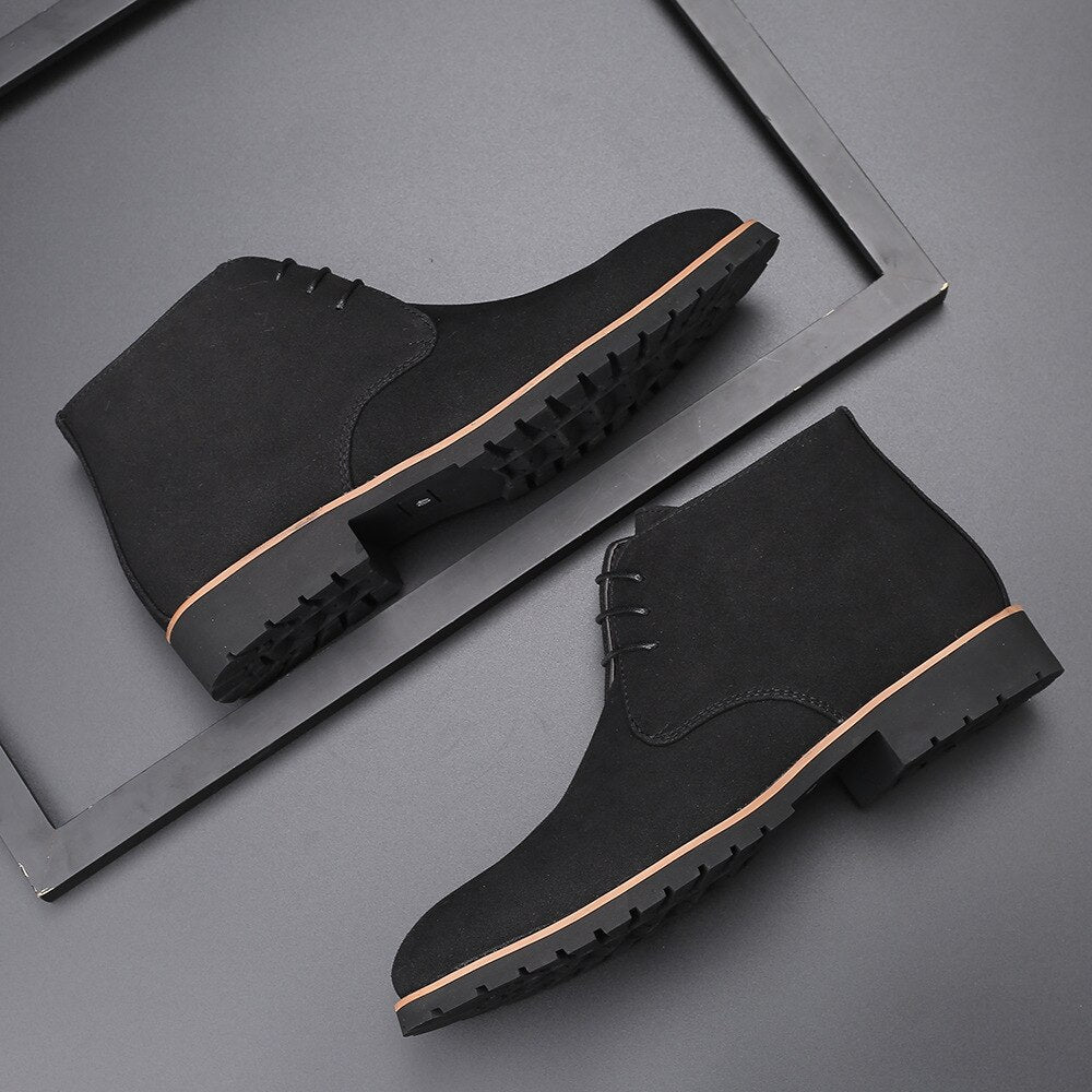 Botines casuales con cordones